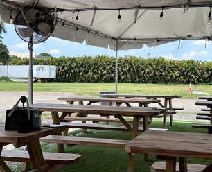 Outdoor seating